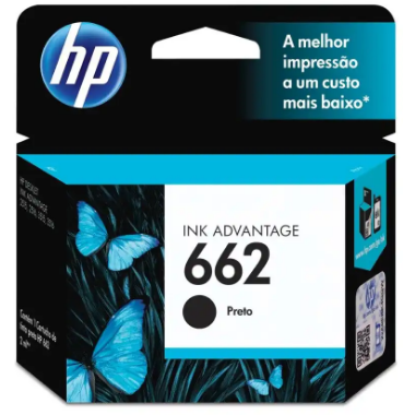 CARTUCHO HP ORIGINAL 662 PRETO