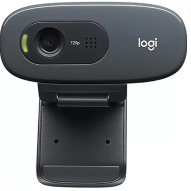 Webcam Logitech C270, HD 720p com Microfone Embutido e 3 MP para Chamadas e Gravações em Vídeo Widescreen Webcam Logitech C270, HD 720p com Microfone Embutido e 3 MP para Chamadas e Gravações em Vídeo Widescreen