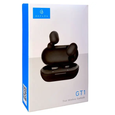 Fone De Ouvido Bluetooth In-Ear Haylou Gt1 Preto Original Fone De Ouvido Bluetooth In-Ear Haylou Gt1 Preto Original